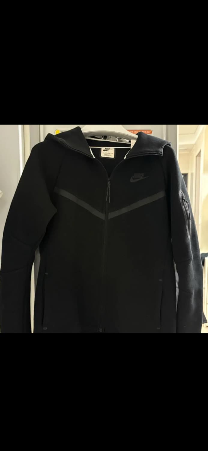 나이키 테크팩 테크플리스 후드집업 블랙 XS 상품이미지1