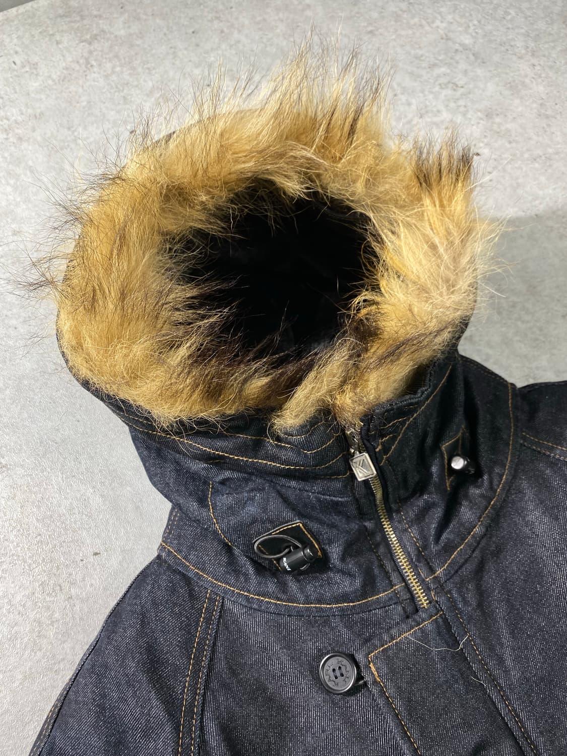 [L] Karl Kani 빈티지 칼카니 데님N-3B 파카 상품이미지4