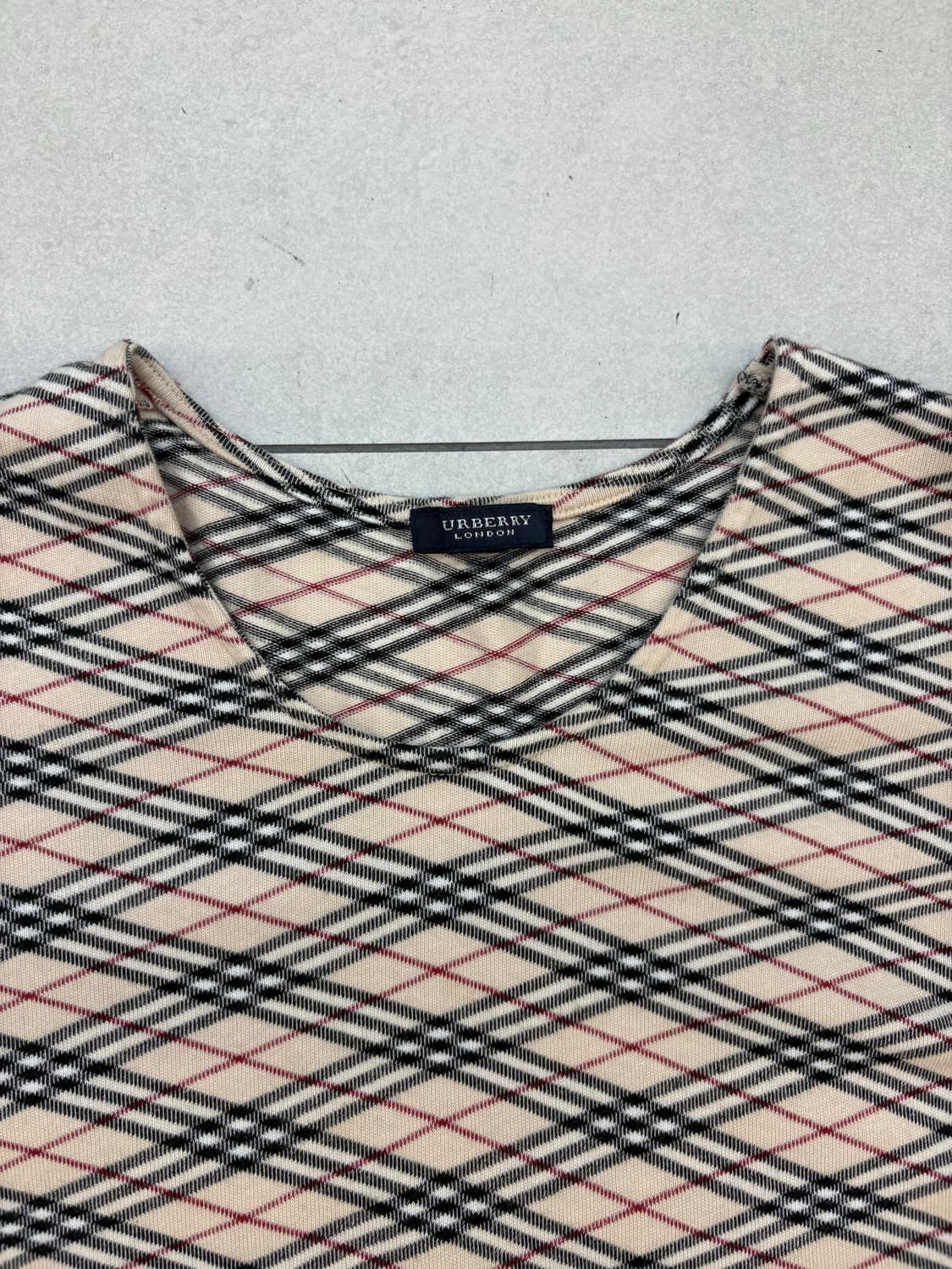 버버리 런던 노바체크 반팔 티셔츠 상품이미지4