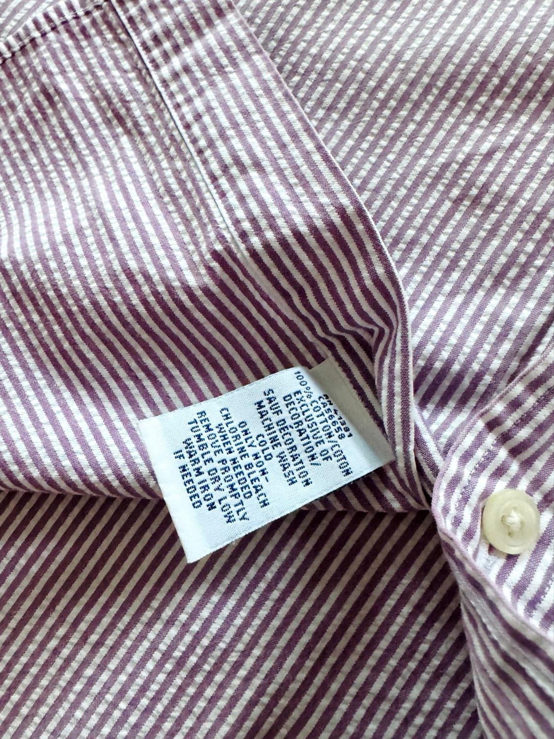폴로 시어서커 반팔 셔츠 상품이미지5