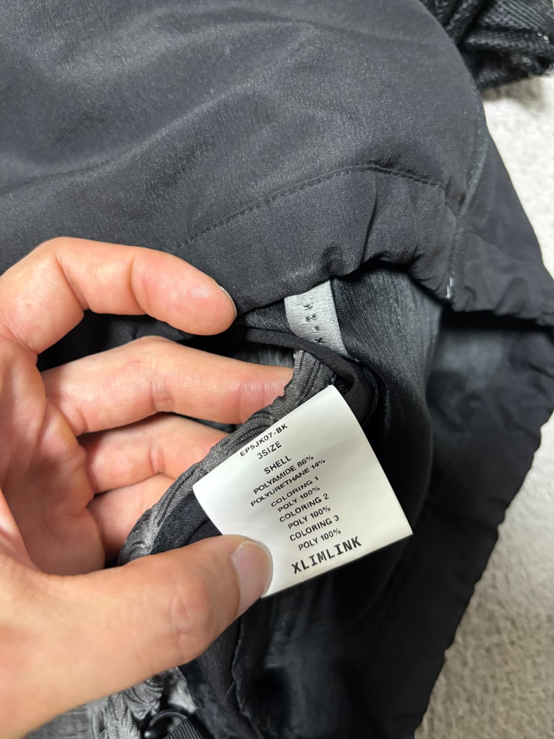 Xlim ep5 07 jacket 3size 블랙 상품이미지2