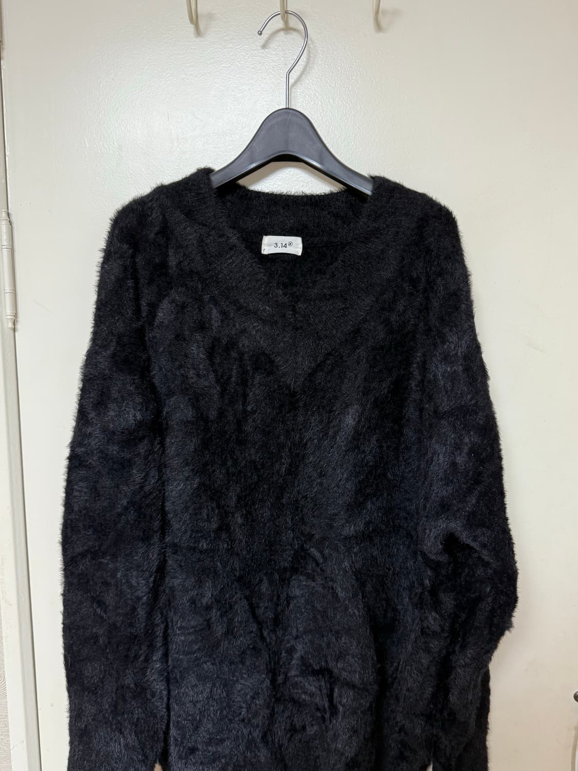 3.14 V넥 모헤어 니트 상품이미지1