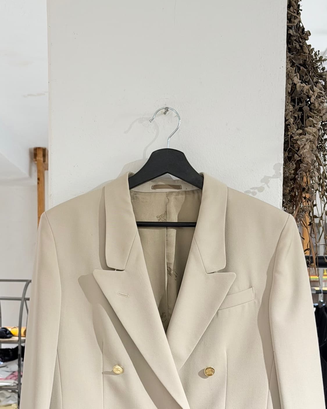 버버리 베이지 더블 브레스티드 블레이저 상품이미지4
