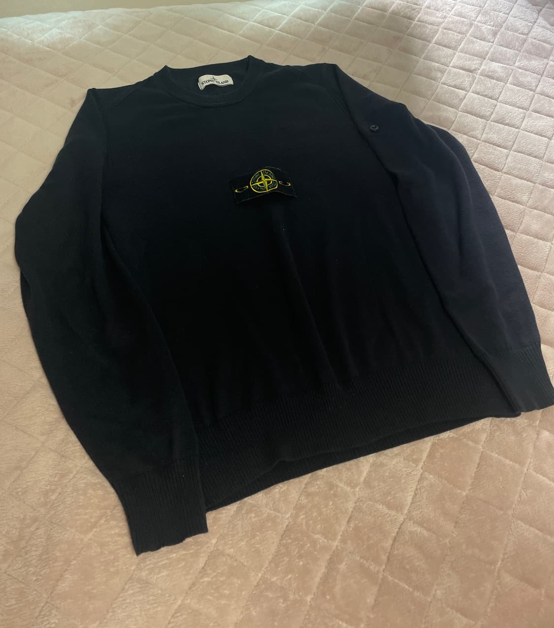 스톤아일랜드 니트 맨투맨 네이비 S 상품이미지1