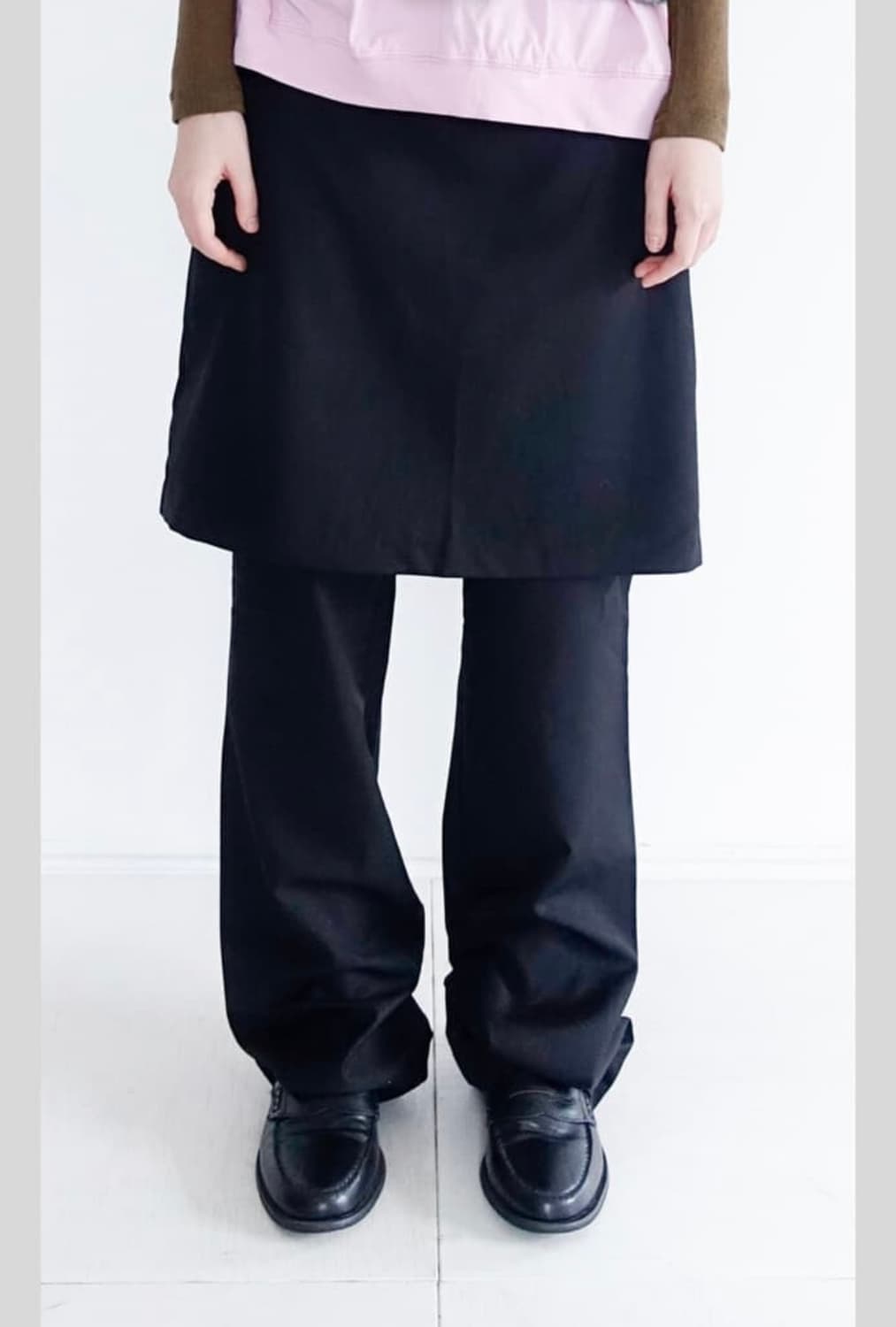 샵페어리 skirt pants black 상품이미지1