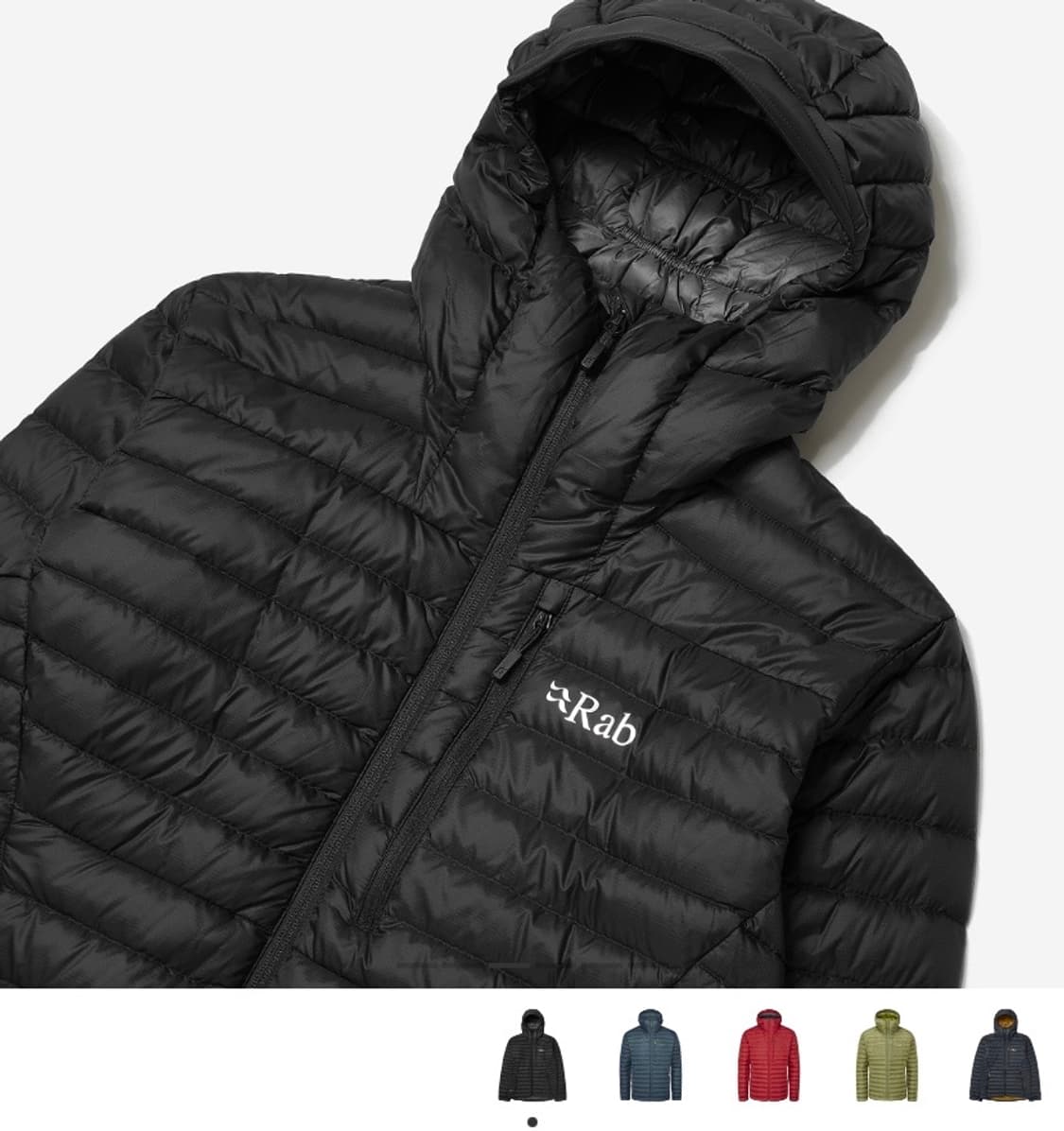 랩 마이크로라이트 알파인 경량패딩 L 블랙 상품이미지3