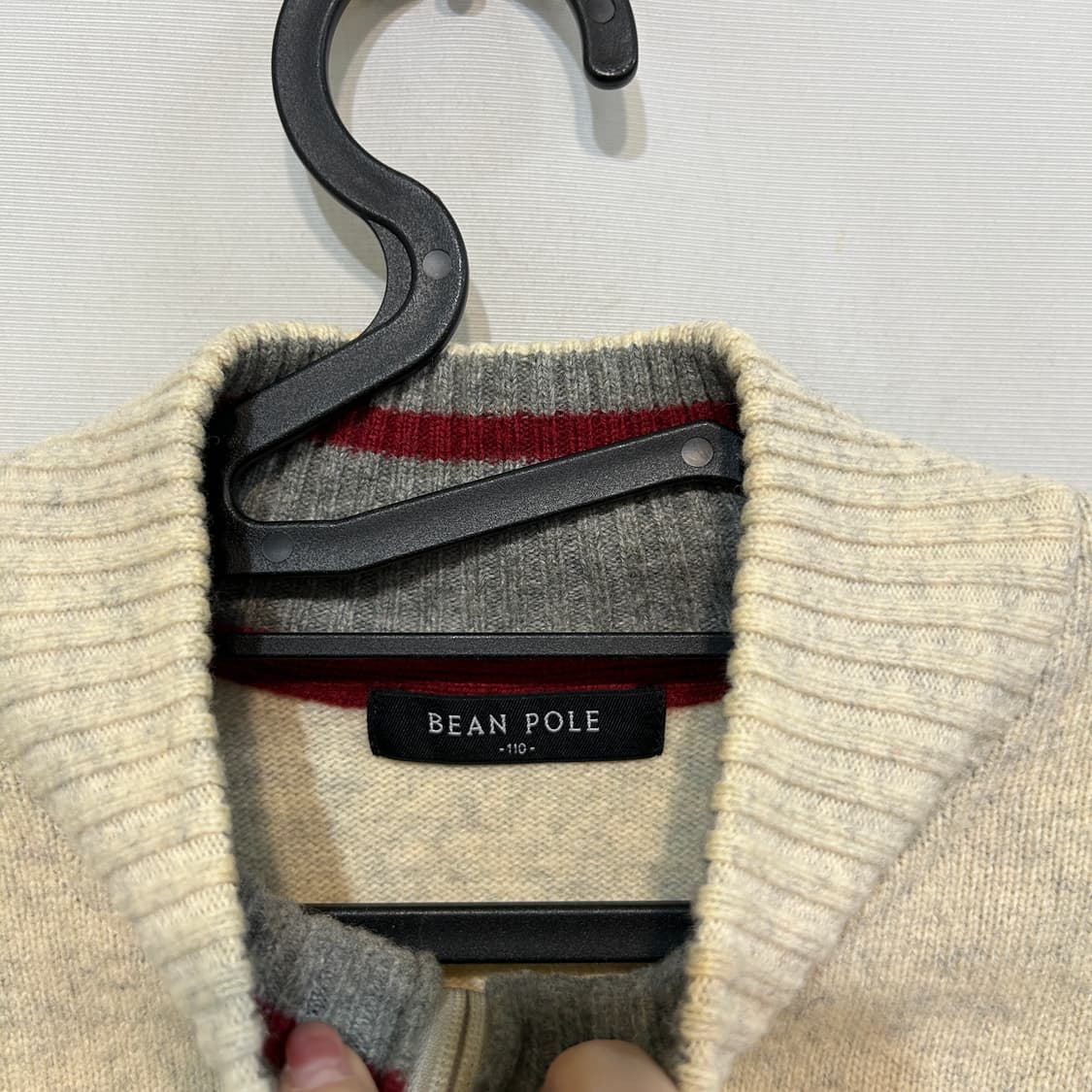 빈폴 남성 모직 니트 110 상품이미지2