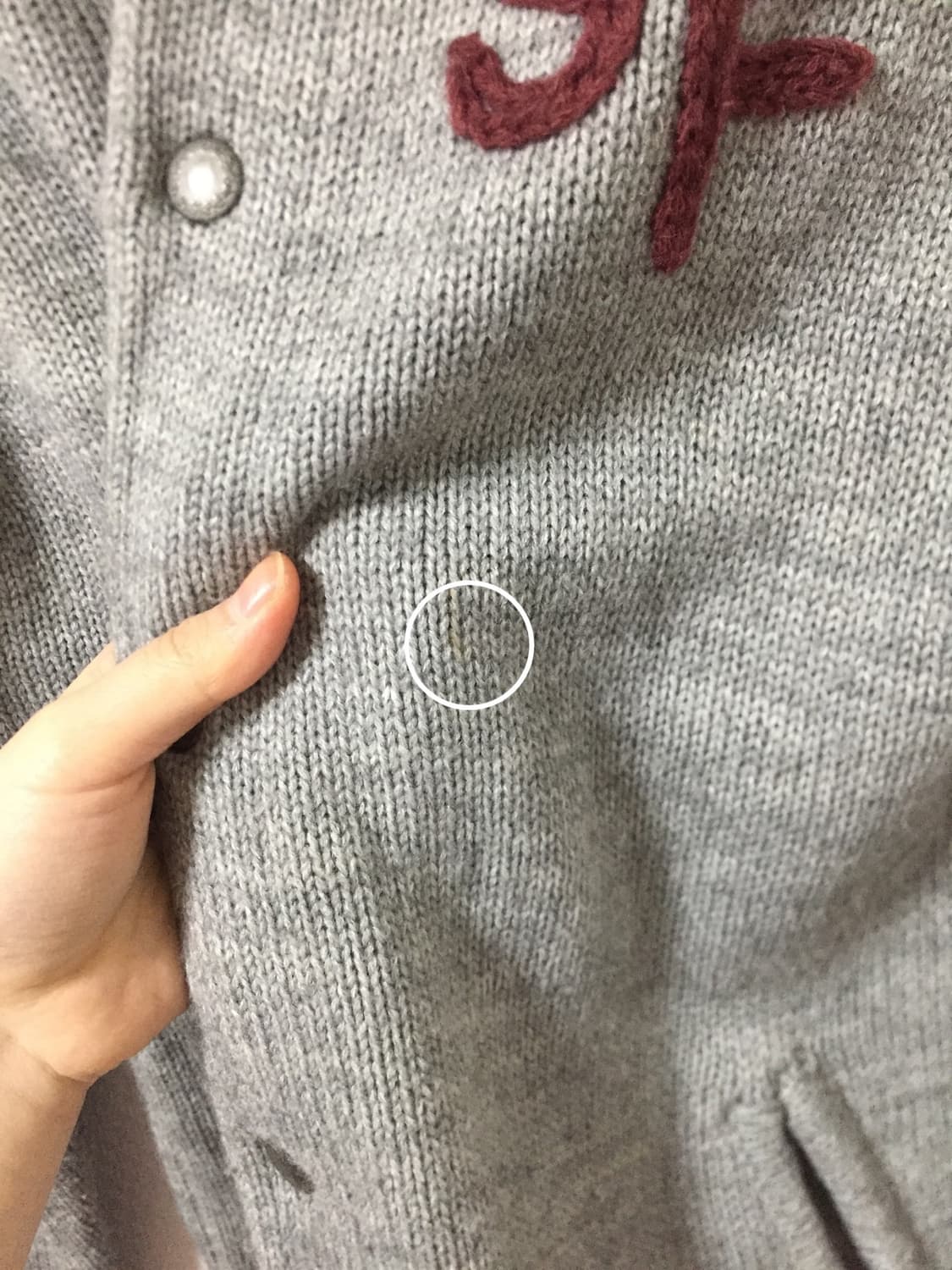 vintage patch knit varsity outer 상품이미지7