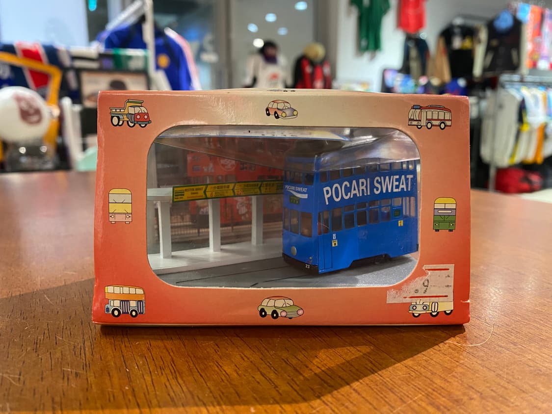 홍콩 포카리 이층버스 미니 피규어 상품이미지1