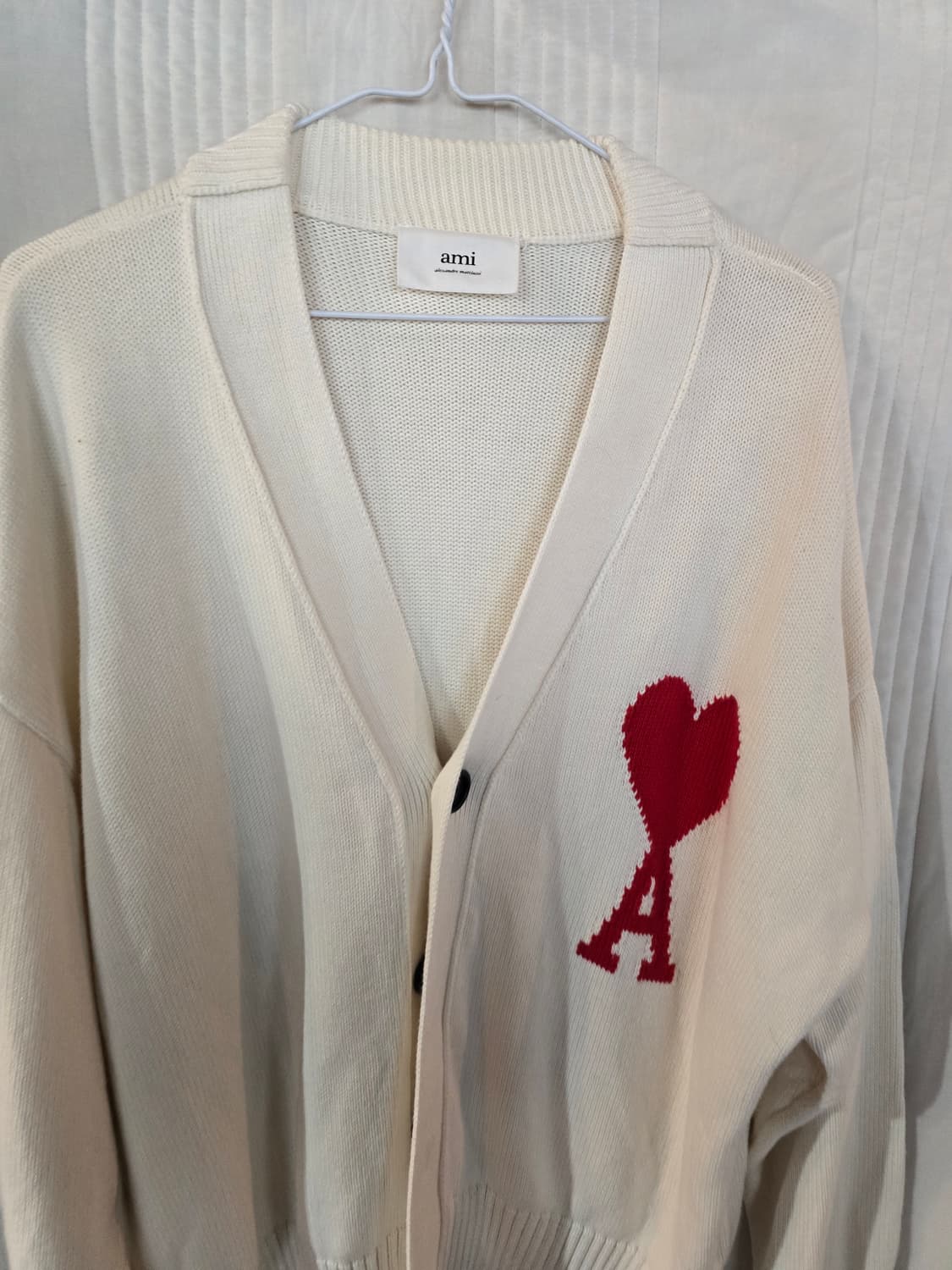 아미 하트 로고 가디건 상품이미지1