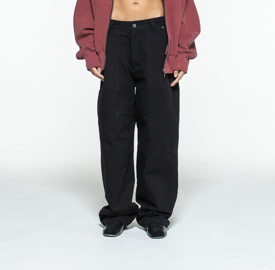 머신신테시스콜렉티브 Work Pants - Black 상품이미지3