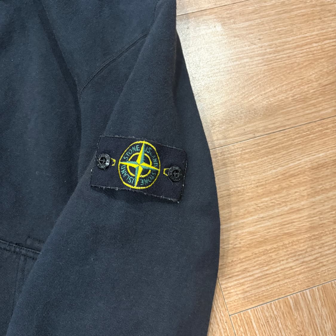 스톤아일랜드 포켓 잠금 블랙 후디 집업자켓 상품이미지5