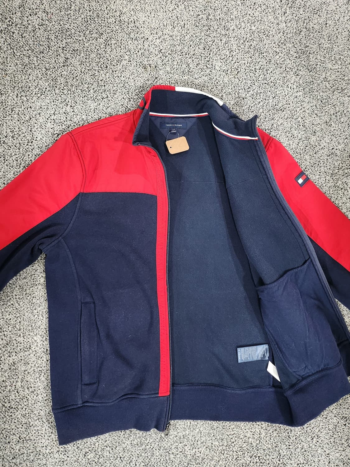 타미 힐피거(Tommy Hilfiger) 배색 집업 자켓 상품이미지3