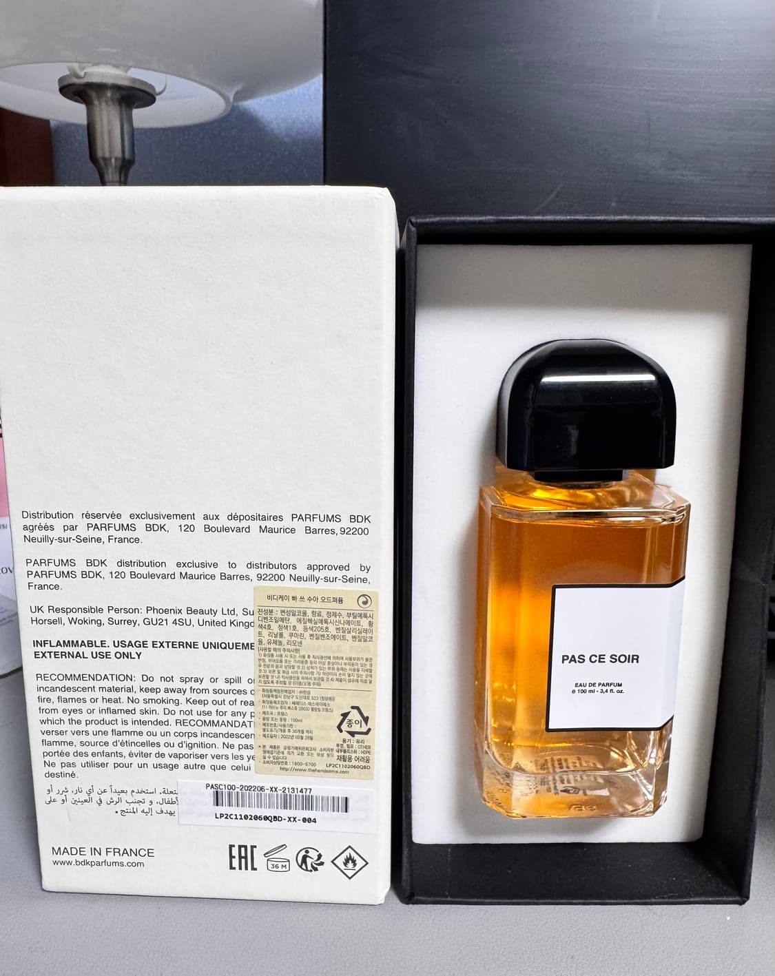 BDK 빠쓰수아 오드퍼퓸 100ml 국문택 상품이미지2