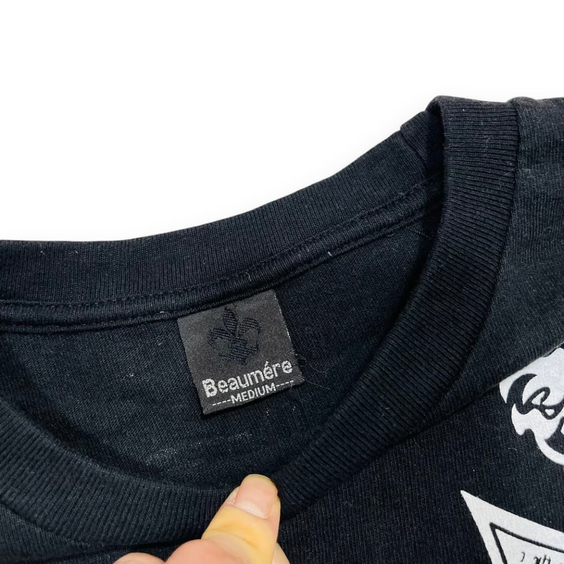 펑크 Beaumere 크로스 드래곤 타투 롱 슬리브 상품이미지4