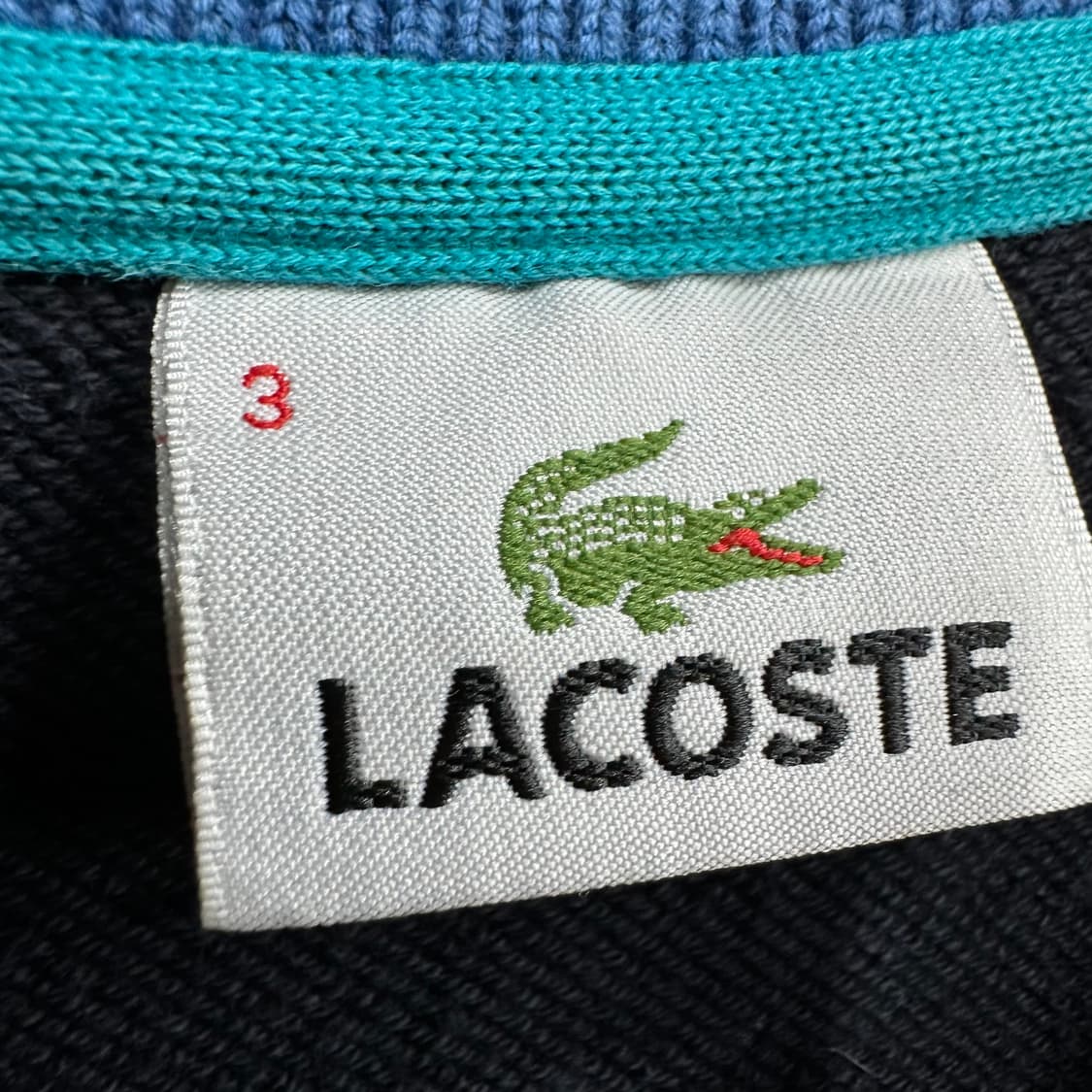 95 라코스테 남자 코튼 블루종 자켓 상품이미지3