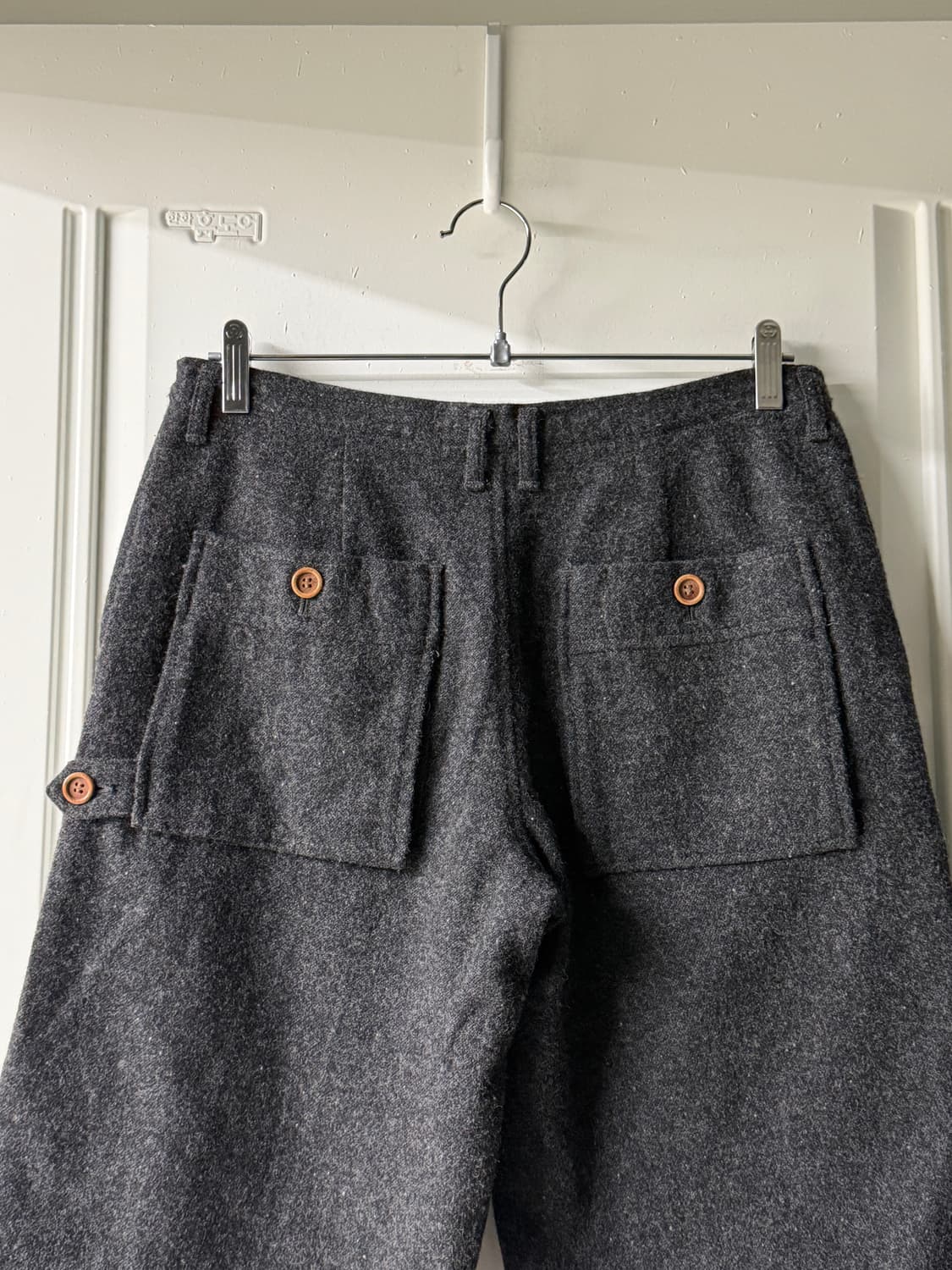일본빈티지 울90% 포멀 하프팬츠 상품이미지8