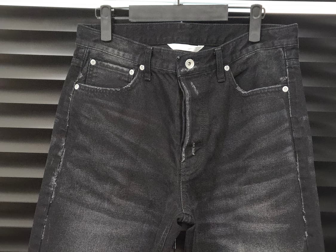 kangjungseok Denim Pants Type 03 black 상품이미지2