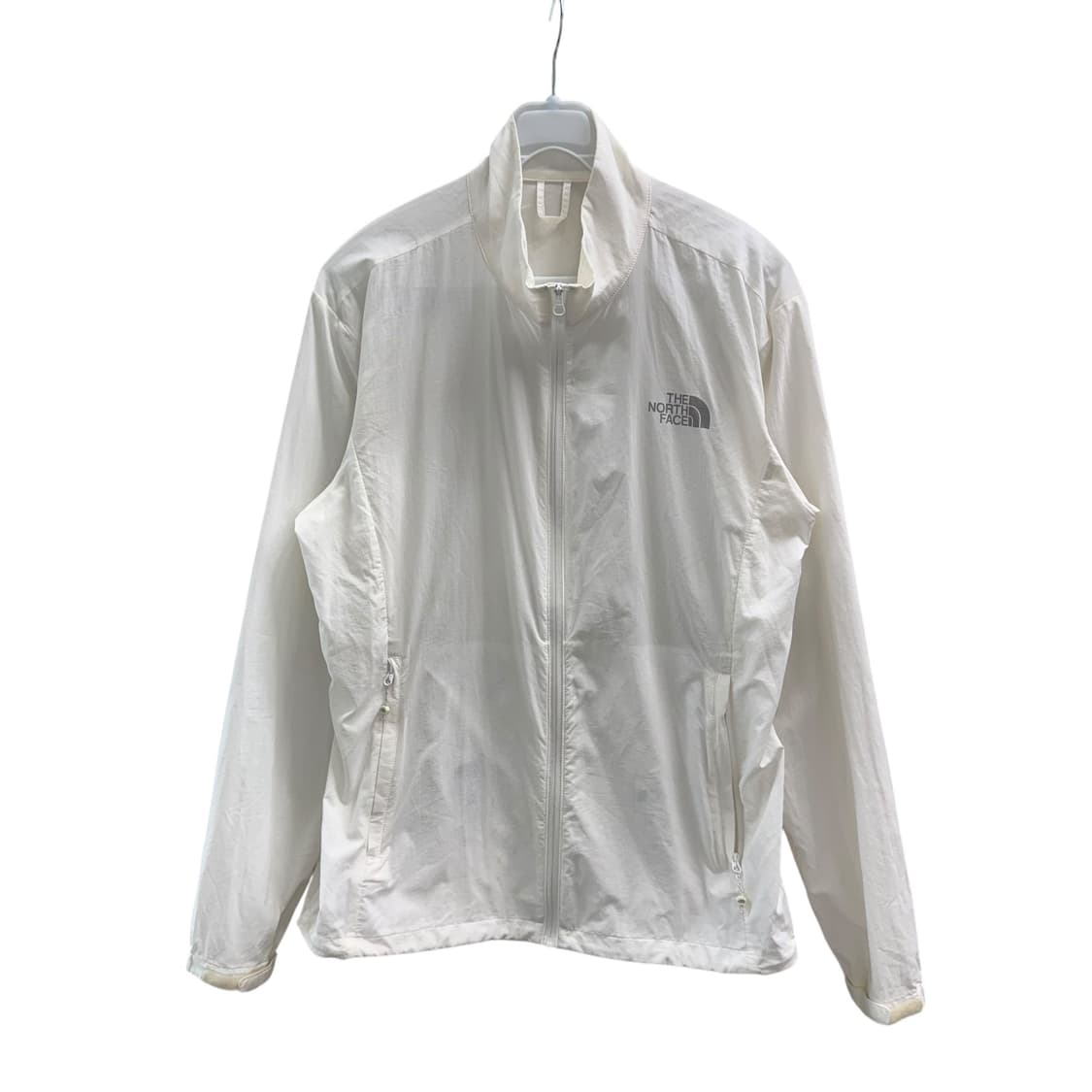 [M] 노스페이스 화이트 바람막이 상품이미지3