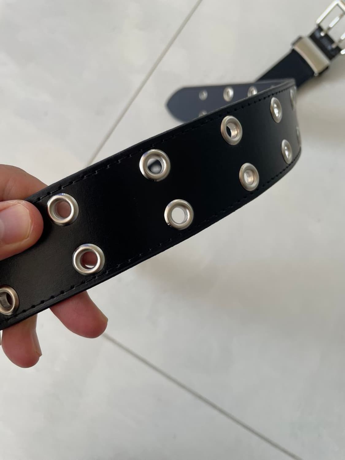 DOUBLE PIN BELT 더블 핀 벨트 상품이미지2