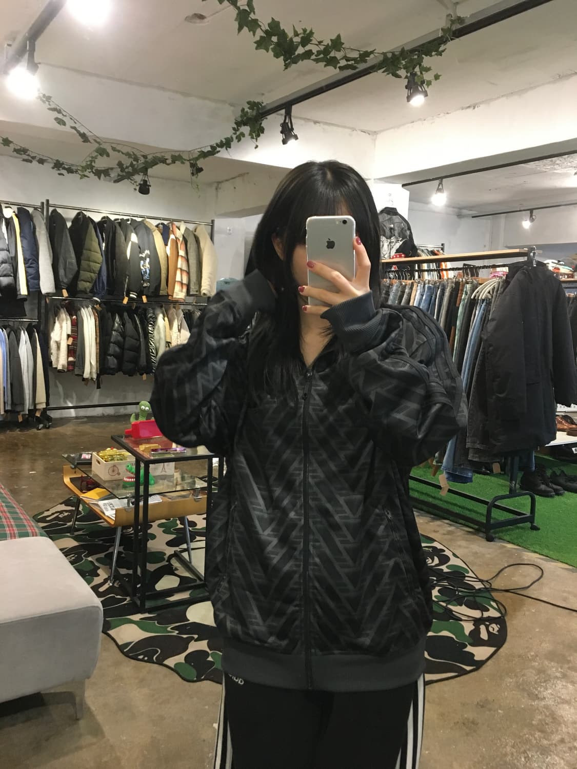 아디다스 구파이어버드 기하학 트랙탑 110 상품이미지3