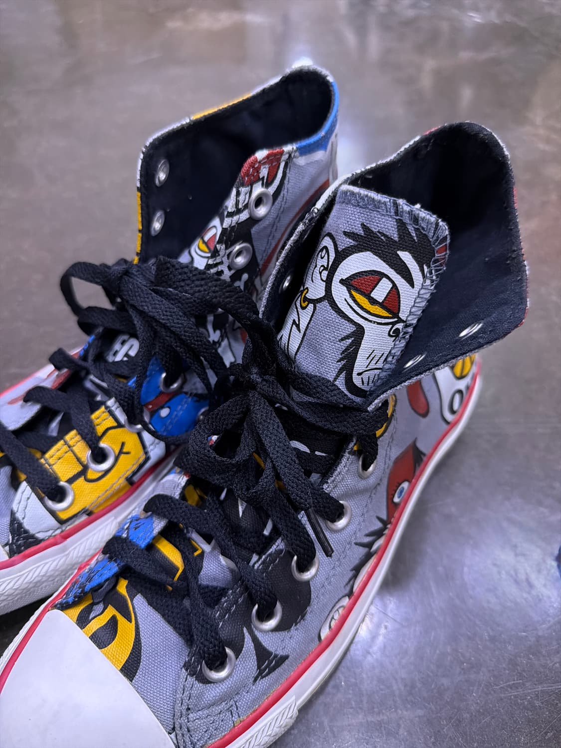 컨버스 x 고릴라즈 올스타 척테일러 하이탑 스니커즈 260 상품이미지4