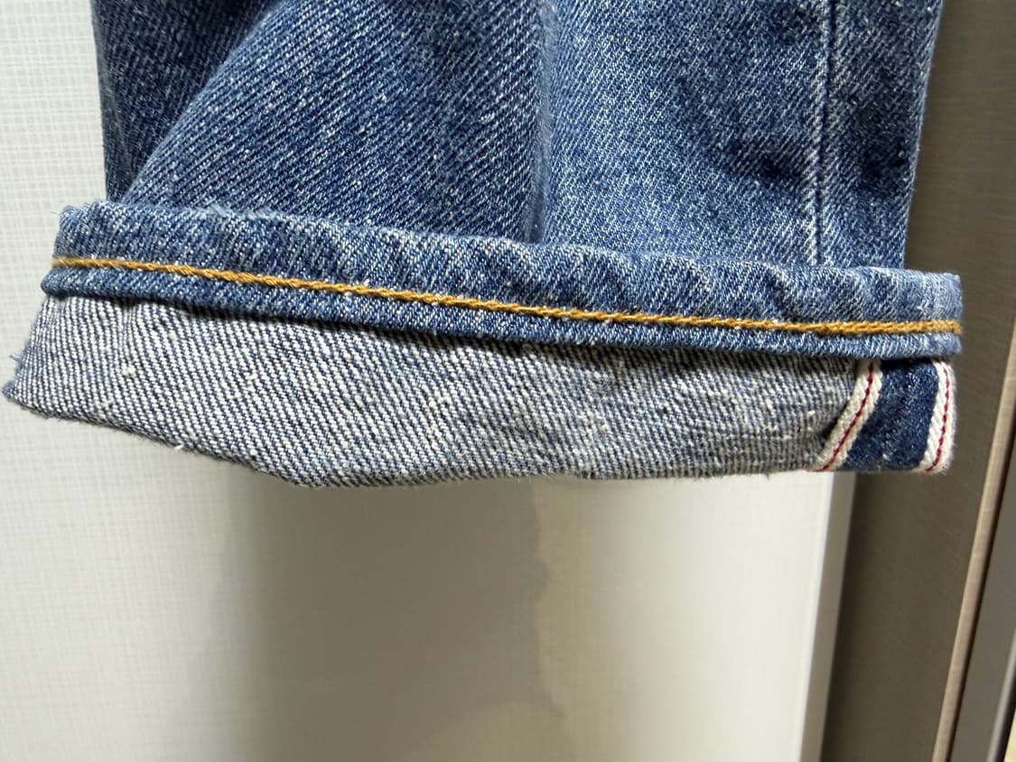 리바이스 프리미엄 라인 501 셀비지 데님(체인스티치) W32 상품이미지7