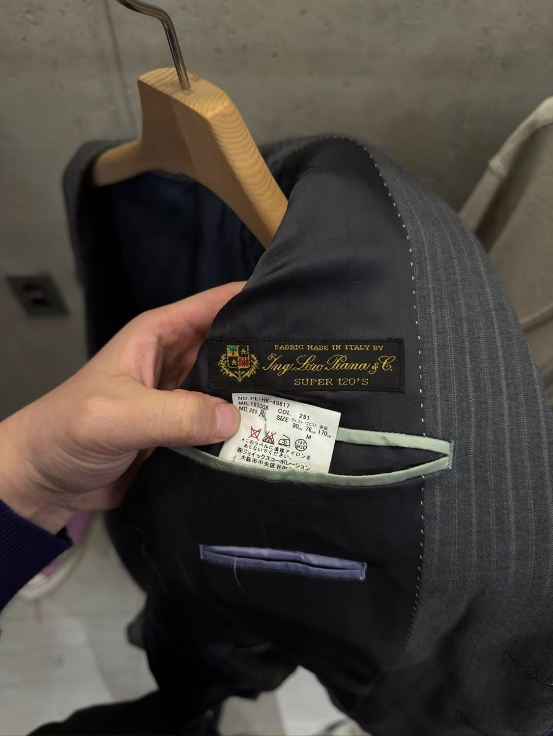 PAUL SMITH LORO PIANA JACKET 상품이미지10