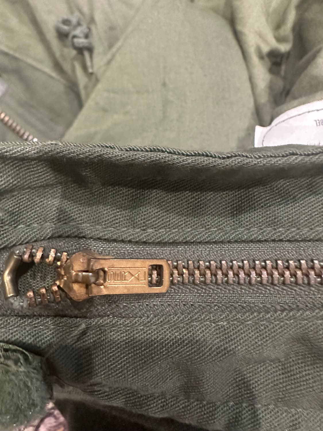 M-65 필드자켓 OG 데드스탁 미디움 (새상품) 상품이미지8