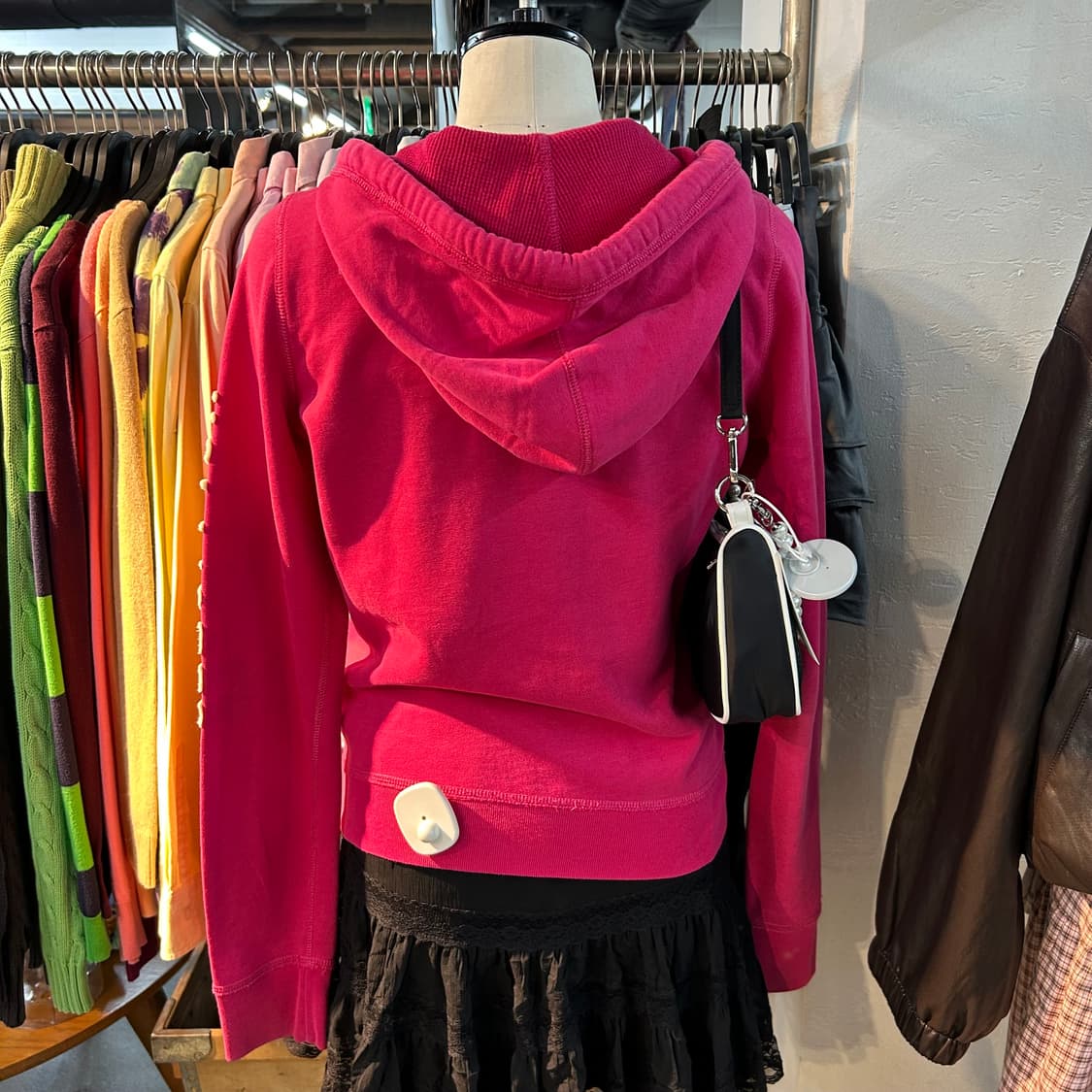 Hollister Pink Zip-Up Hoodie 상품이미지7