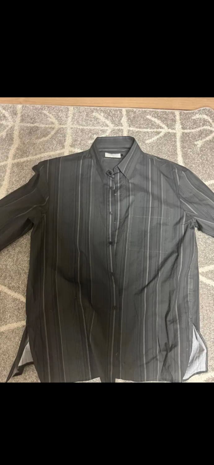 Amomento Stripe Square Pocket Oversized 상품이미지2