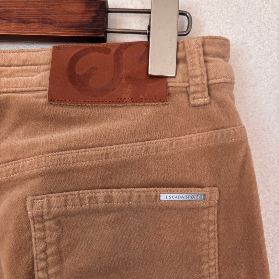 에스까다 스포츠 27 벨벳 워싱 캐주얼 팬츠 바지 이태리  FW 상품이미지6