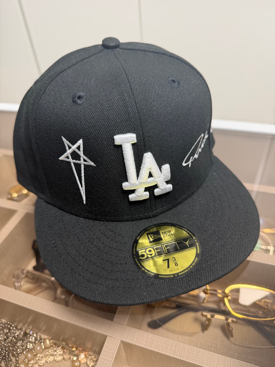 릭오웬스st 커스텀 뉴에라 스냅백 7 3/8 상품이미지1