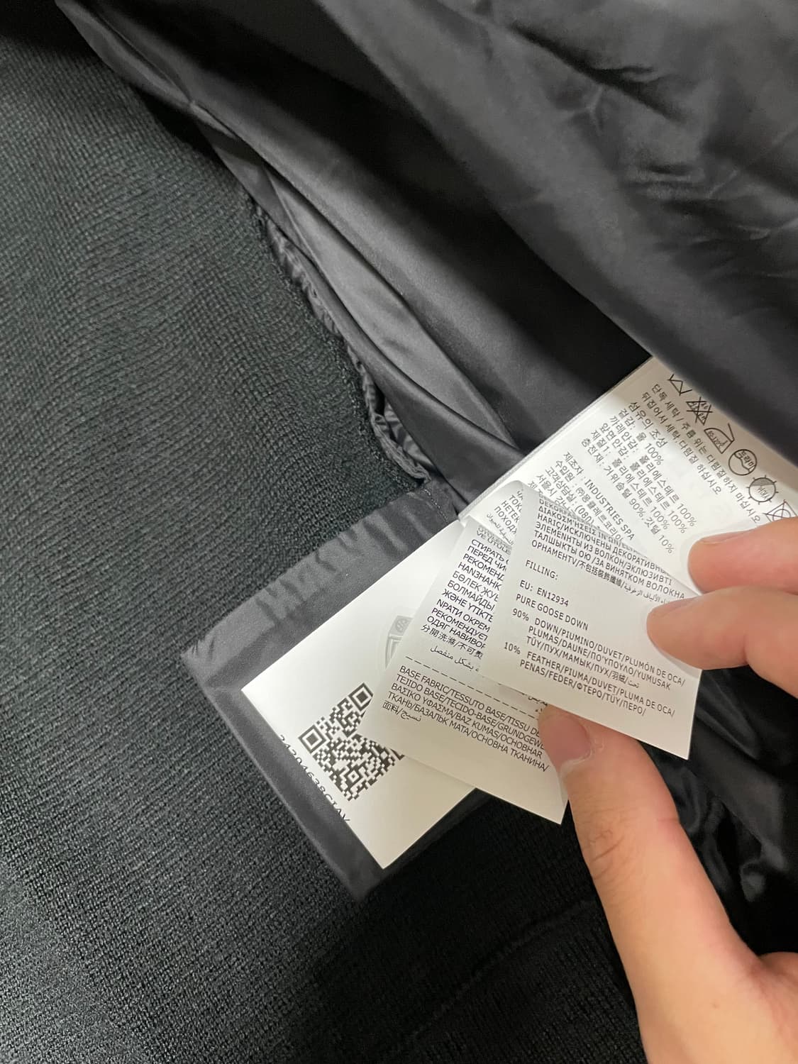 [새상품택O] 몽클레어 니트패딩 패딩울 카디건 상품이미지7