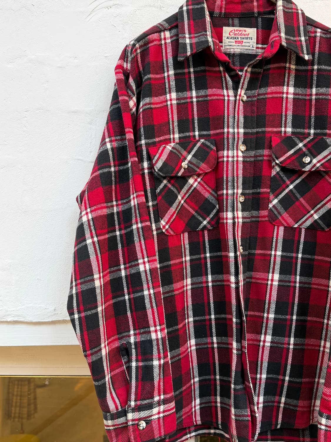 Levis USA 리바이스 알래스카 플란넬 셔츠 L 상품이미지4