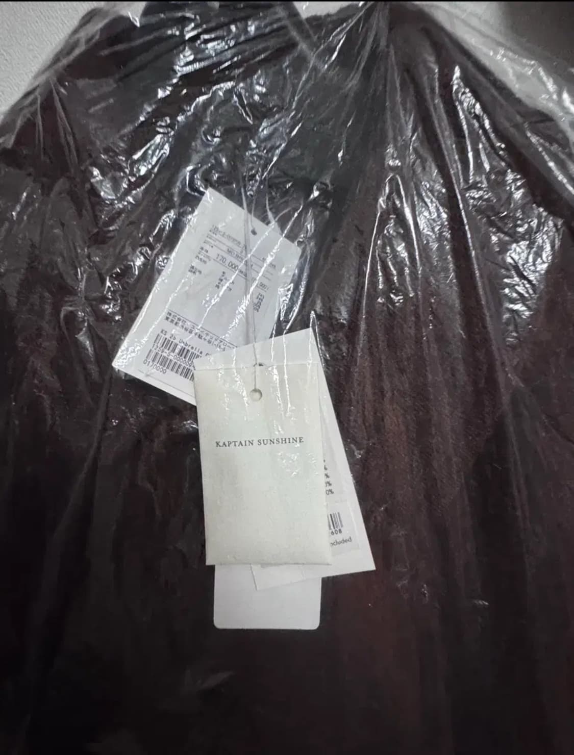 25FW 캡틴선샤인 엄브렐라 코트 새상품 상품이미지4