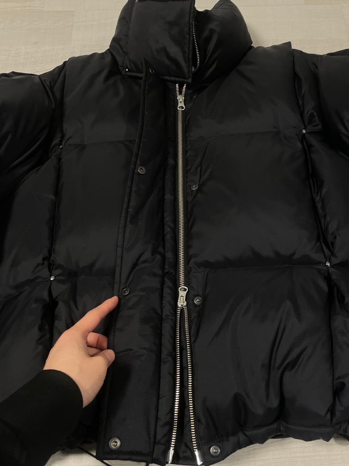 유스(youth) 하이넥 셔링 패딩 sample 상품이미지9