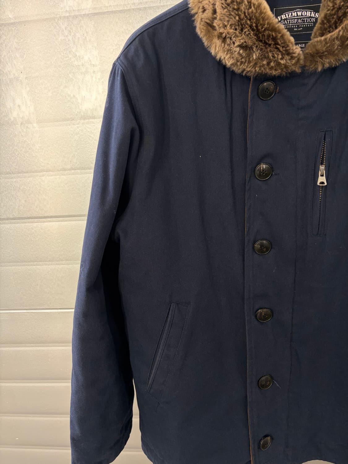 프리즘웍스 N1 덱 자켓 네이비 XL 상품이미지3