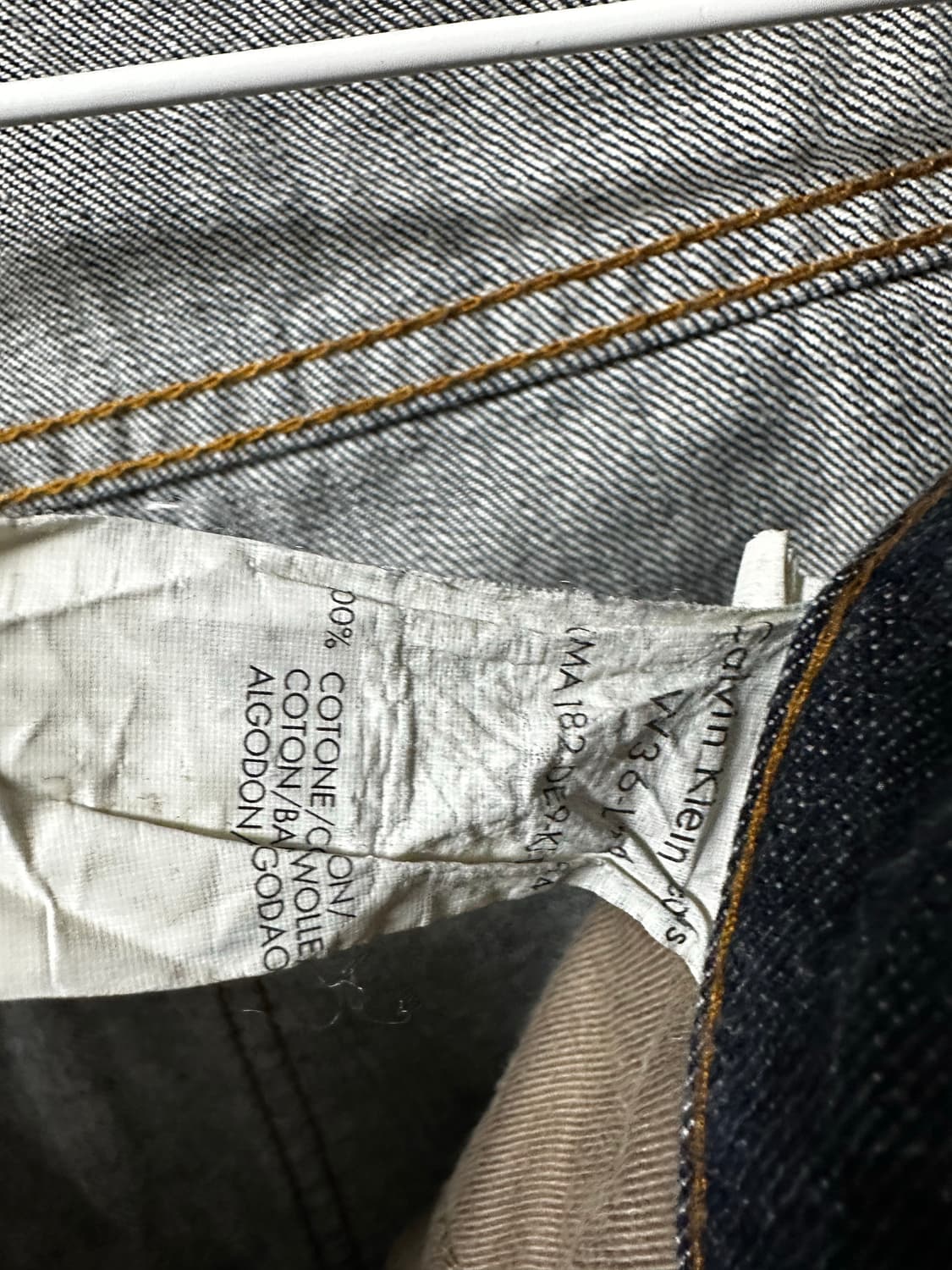 켈빈클라인 데님 팬츠 상품이미지3