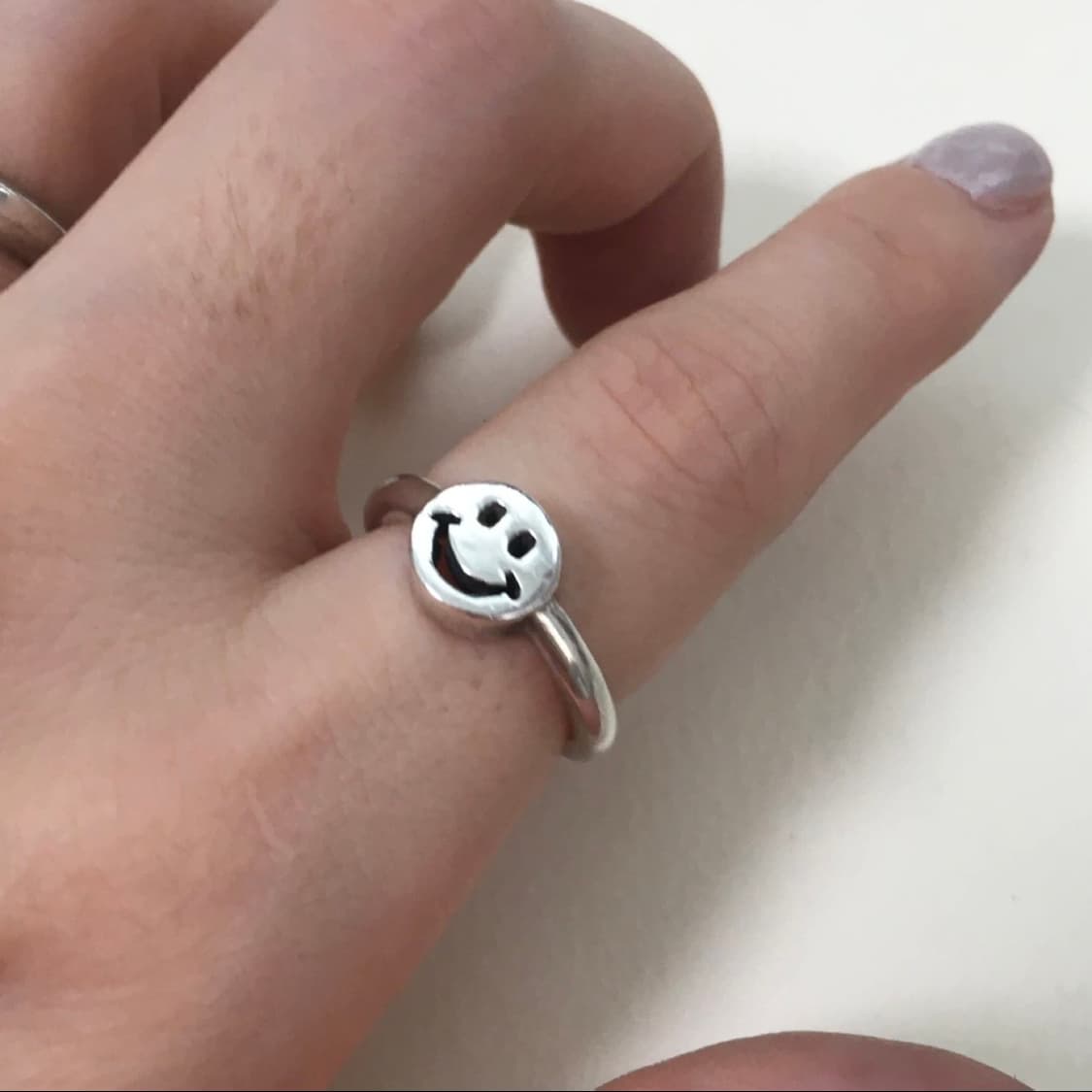 925실버 스마일반지 상품이미지6