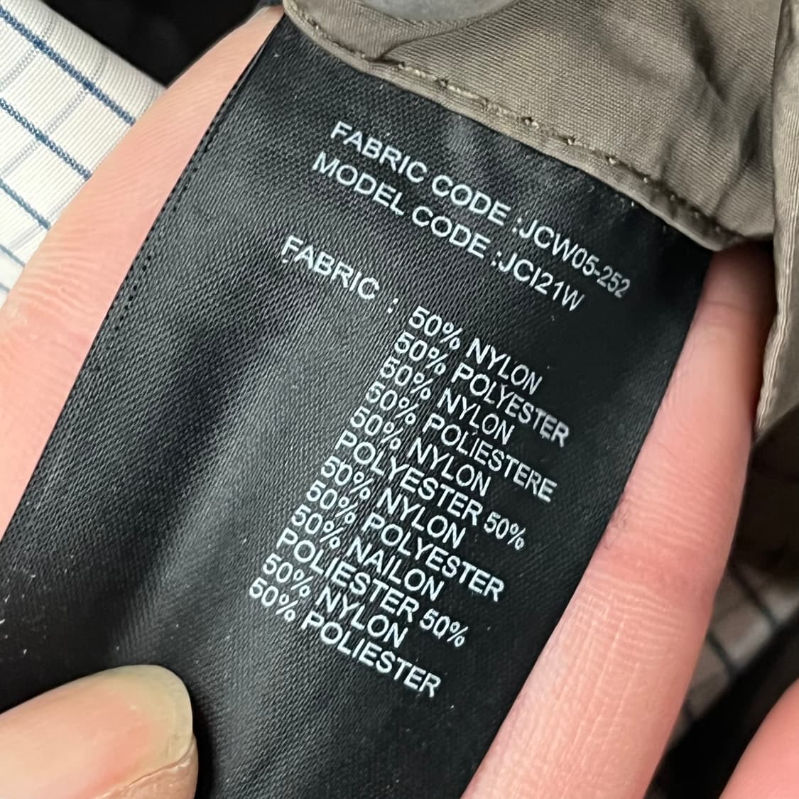 아르마니꼴레지오니 맥코트자켓 s09768 상품이미지10