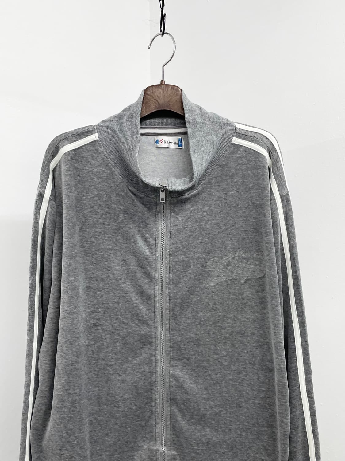 케파 그레이 벨로아 루즈 집업  상품이미지6