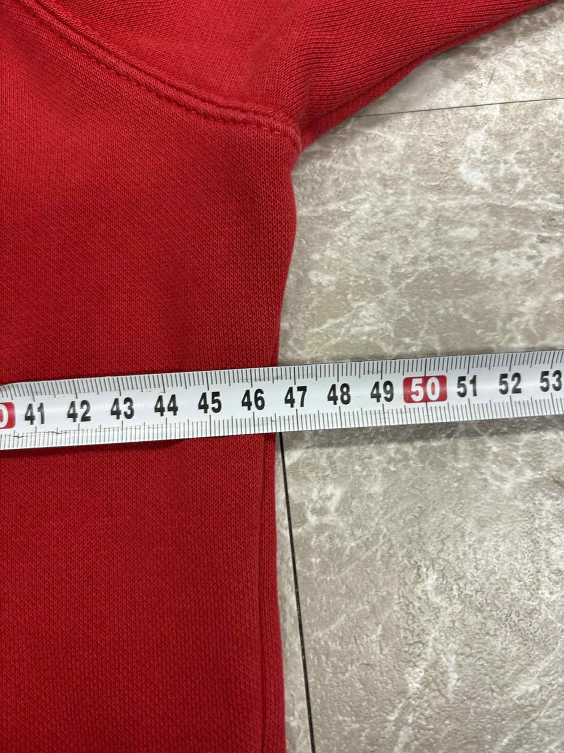 아디다스 y2k 버건디 트레포일 걸즈 스웨트셔츠 후드티(85) 상품이미지4