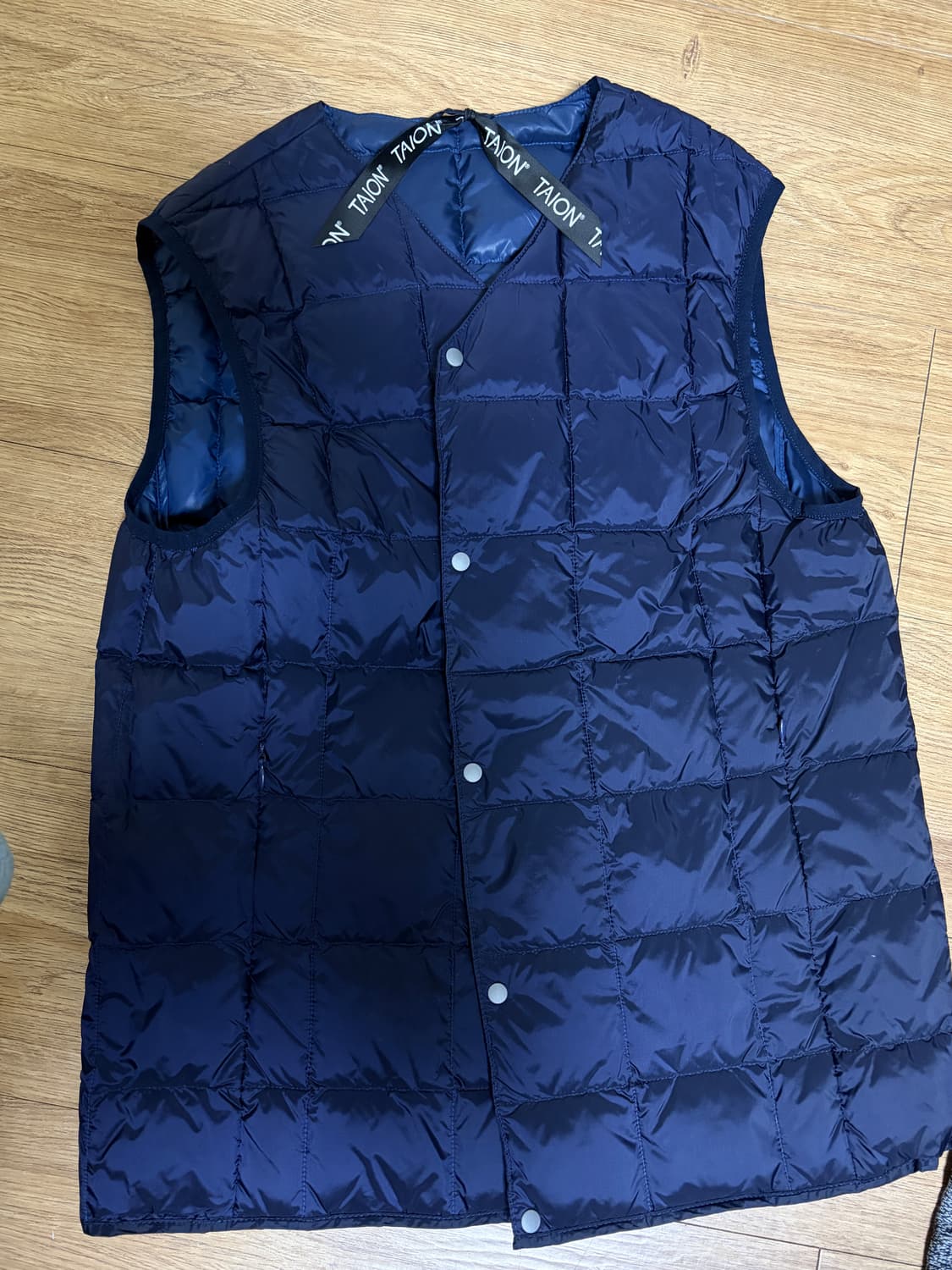 타이온 패딩 베스트 상품이미지1
