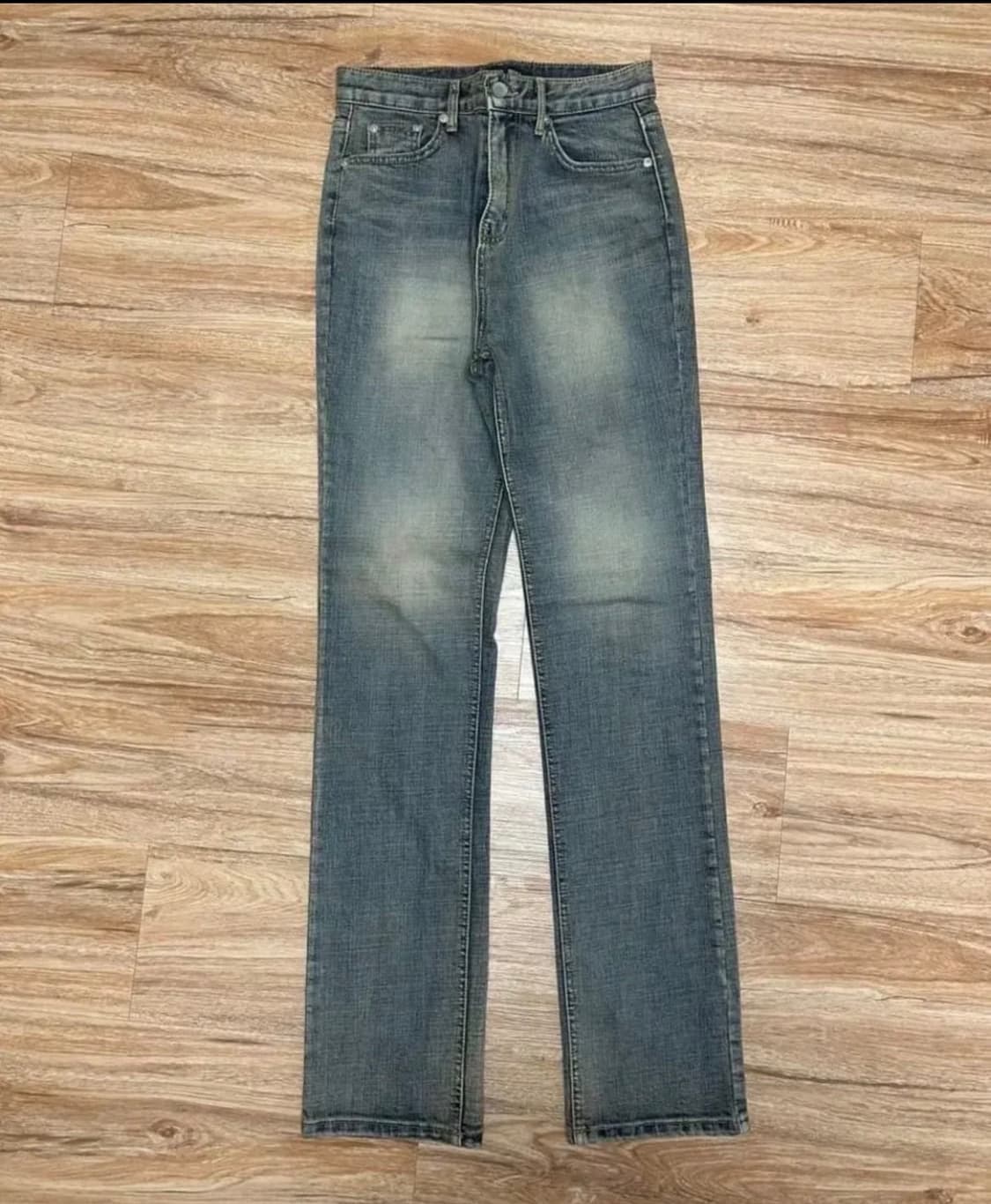 보헤미안서울) 하이웨스트 데님 팬츠 (L) 상품이미지1