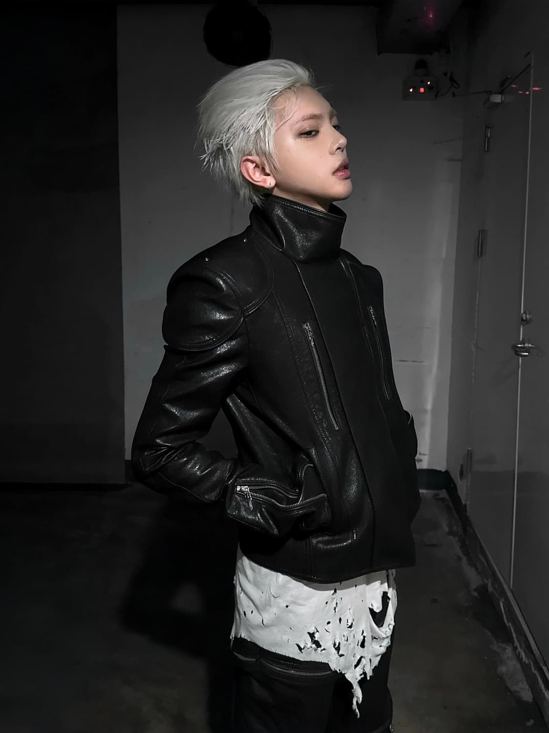 Apex Leather Zip Jacket 상품이미지3