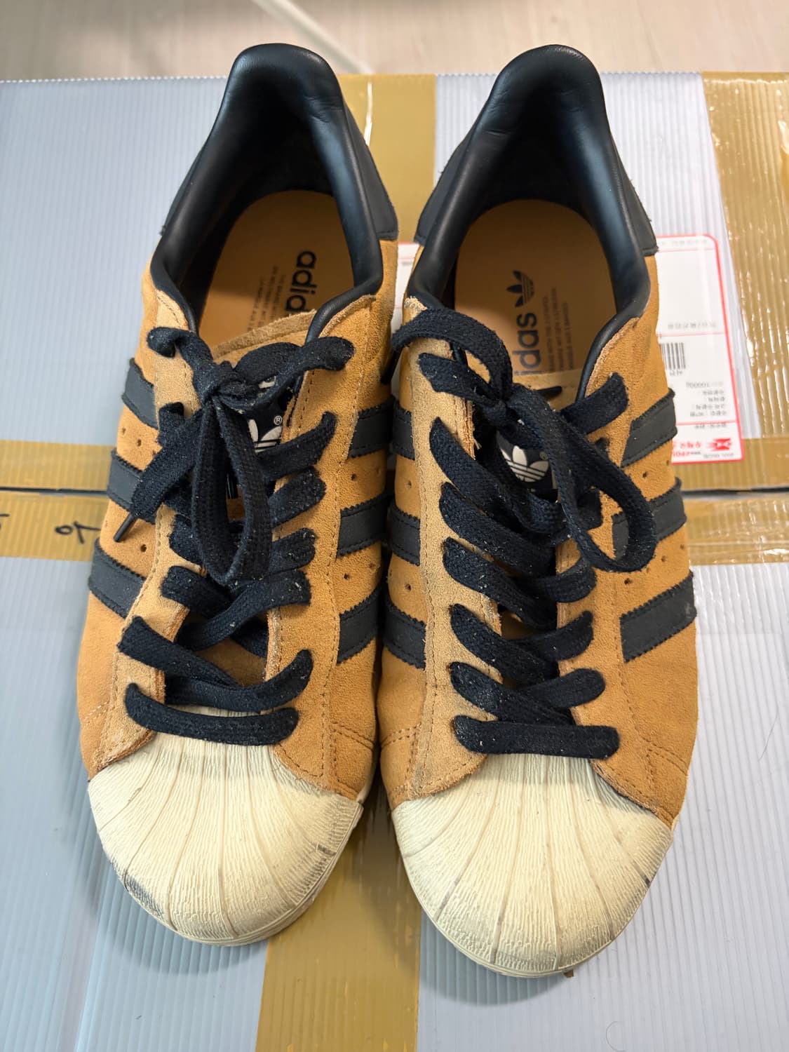 아디다스슈퍼스타스웨이드/275 상품이미지1