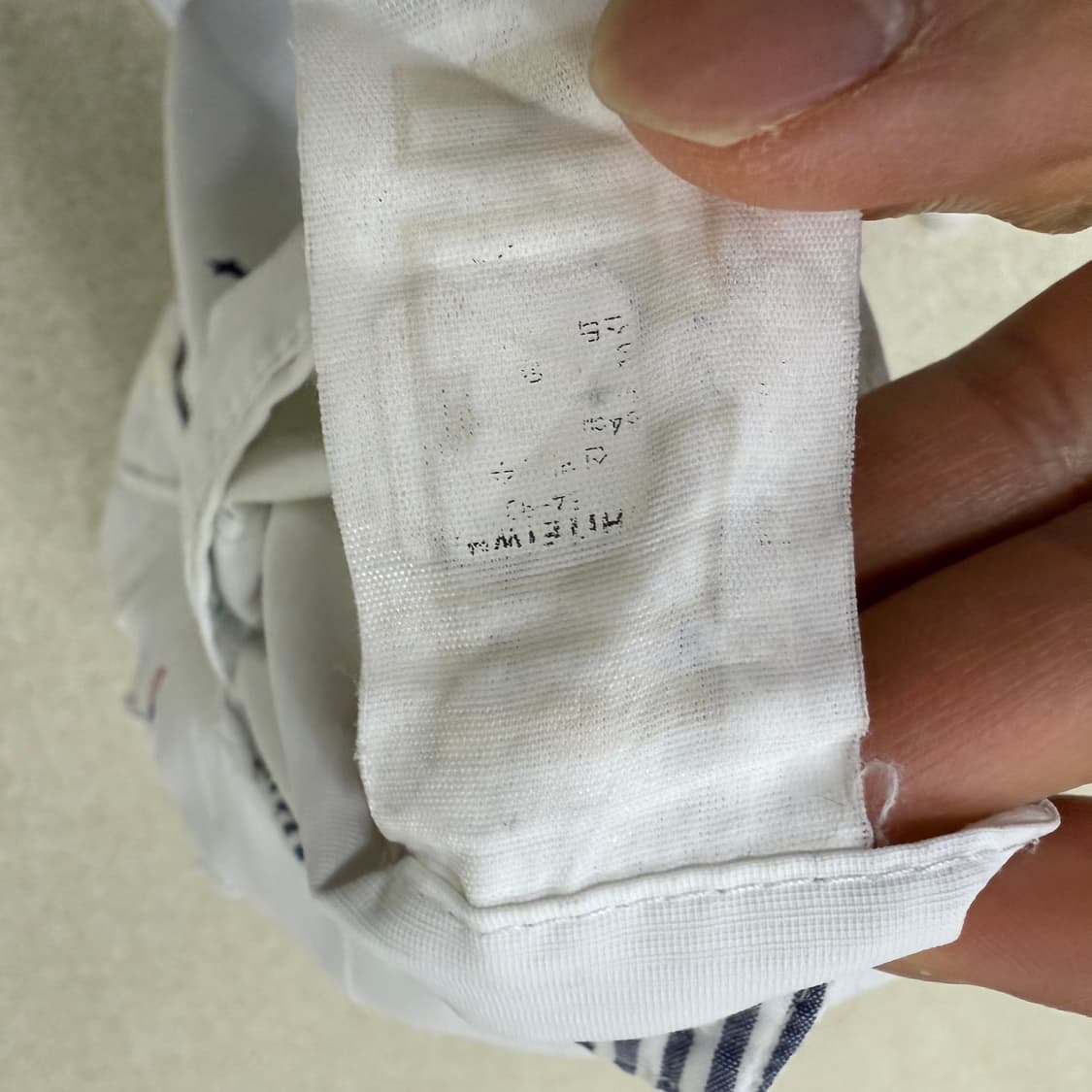 [실측확인] 팬텀 화이트 골프바지 0115T1 상품이미지5