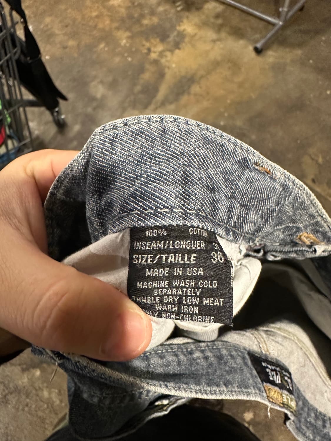 빈티지 90s 펠레펠레 데님 반바지  상품이미지6