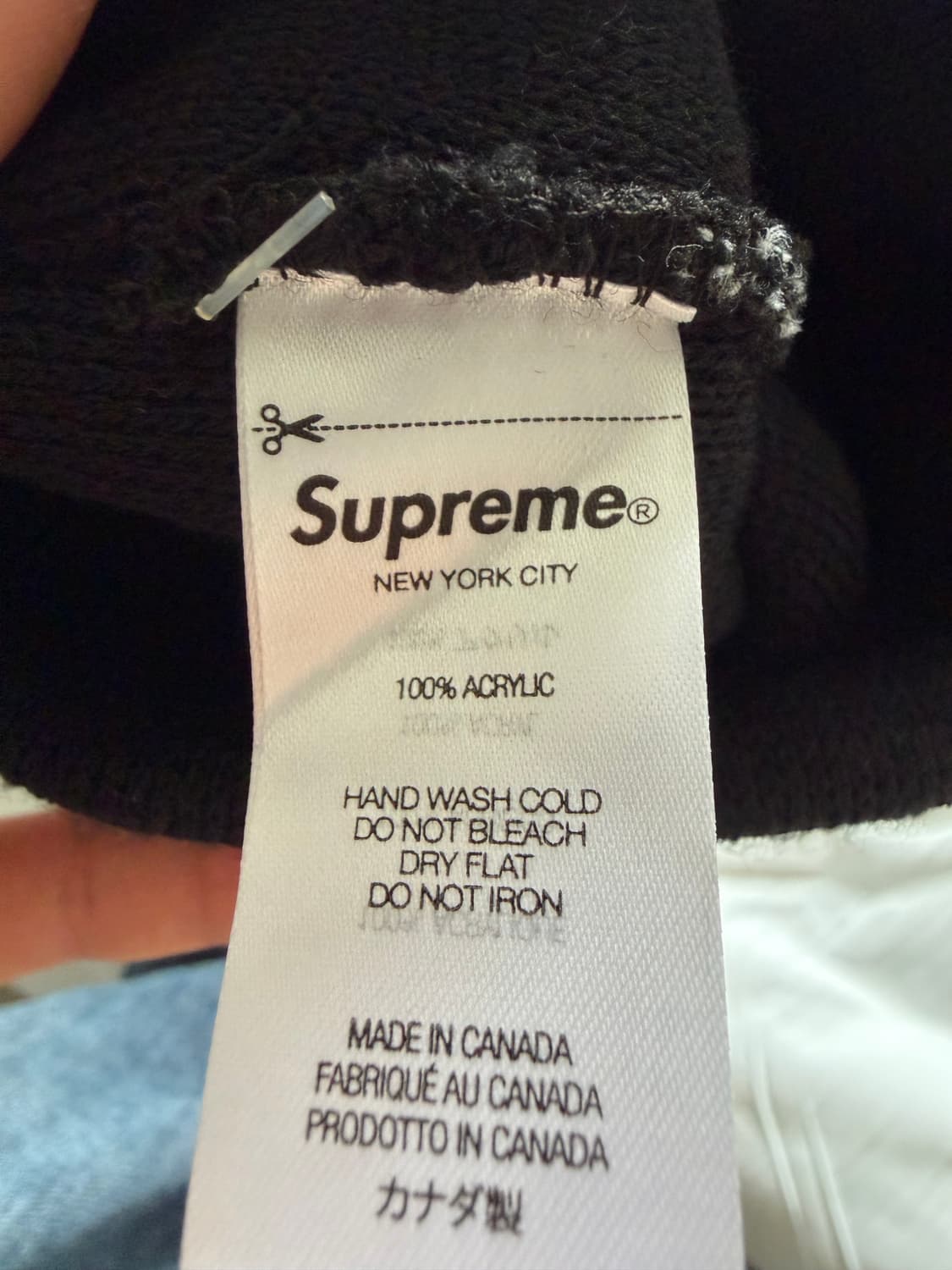 [os] 슈프림 웜벳 비니 새상품 상품이미지3